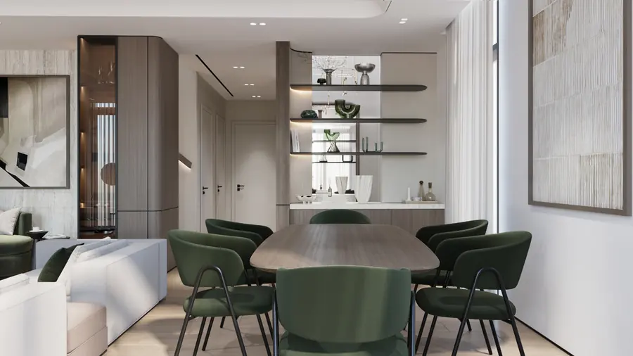 Al Ranim Townhouse, dining