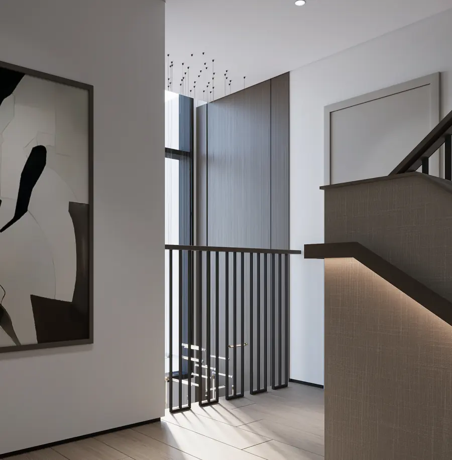 Al Ranim Townhouse, first-floor landing