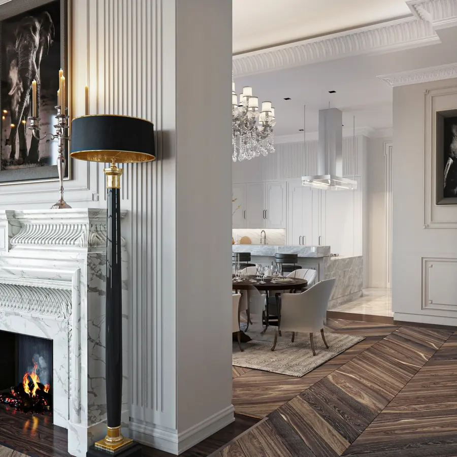 Classical Palace, fireplace