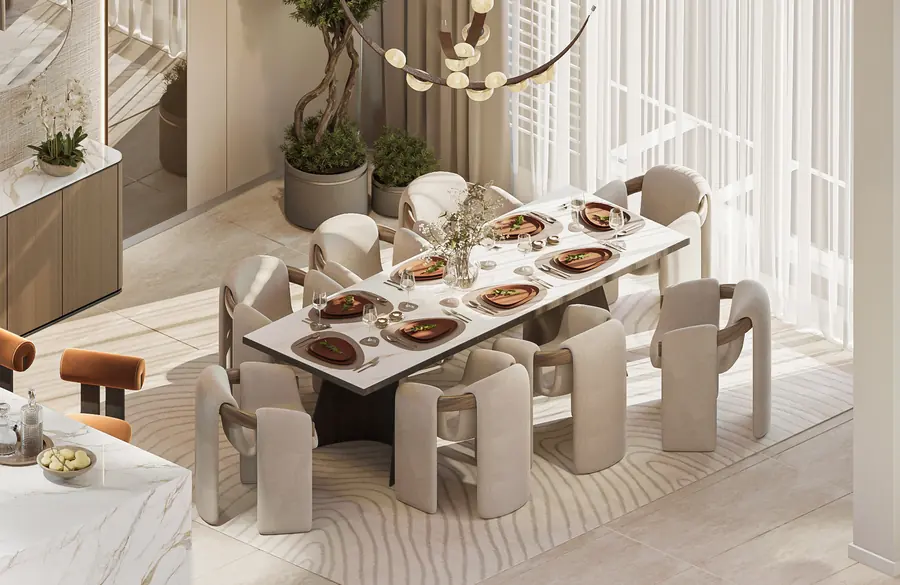 District One Villa, dining