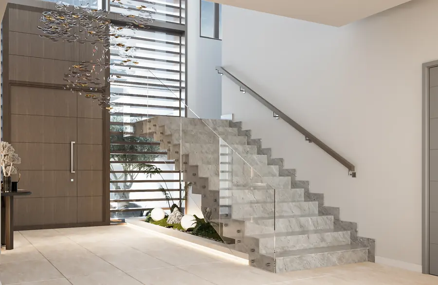 District One Villa, stair