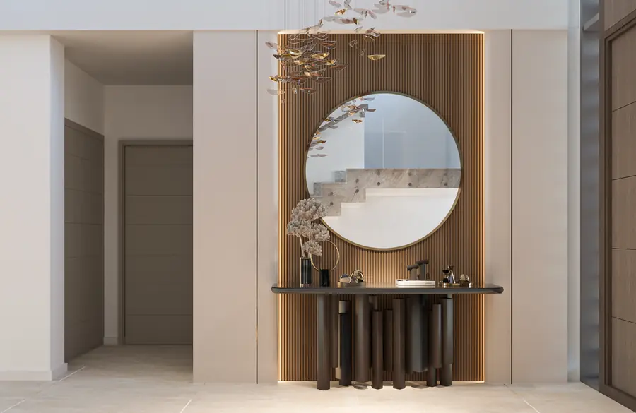 District One Villa, entrance console