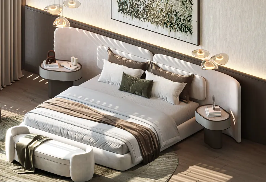 District One Villa, master bedroom