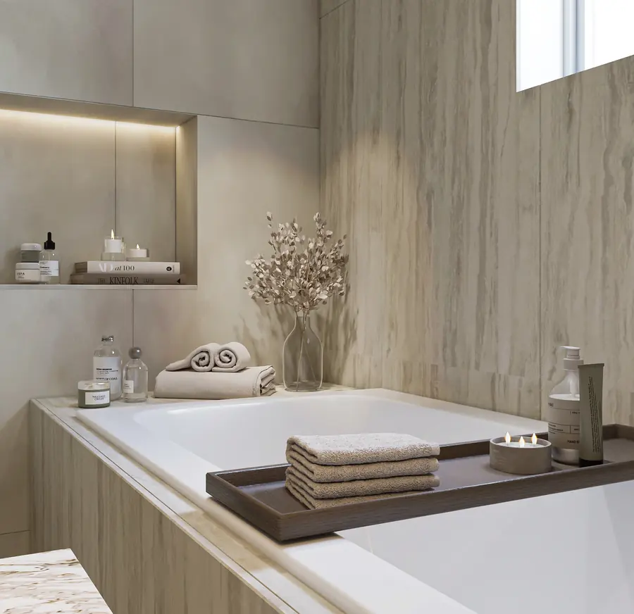 District One Villa, master bathroom