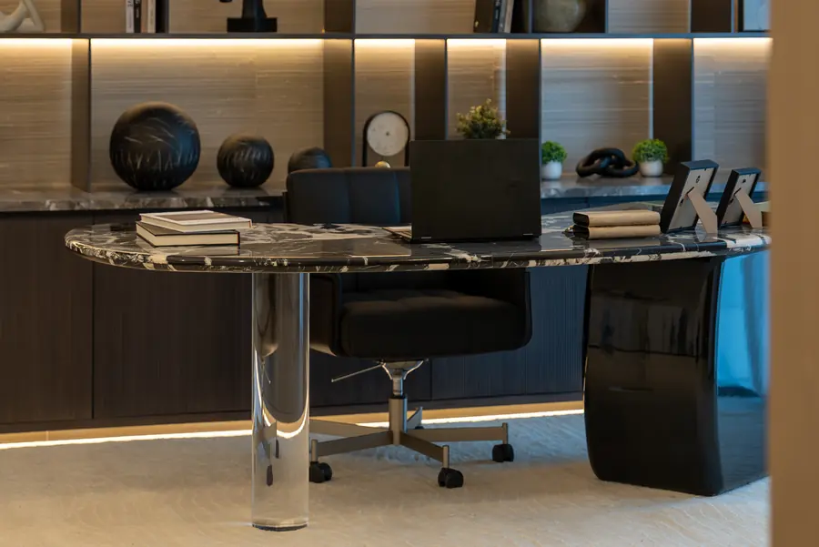 LIV Marina Penthouse, study desk