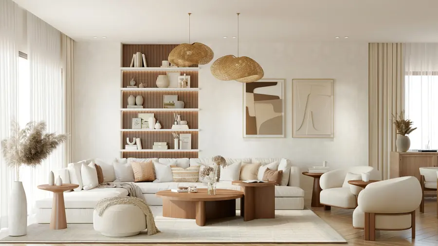 Villa Samara, living room