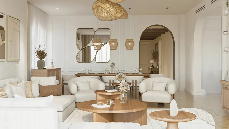 Villa Samara, living and dining