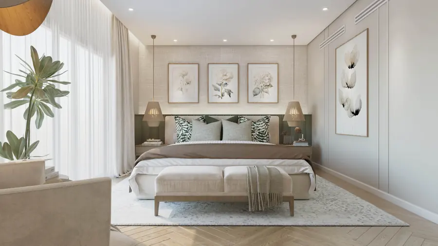 Villa Samara, master suite