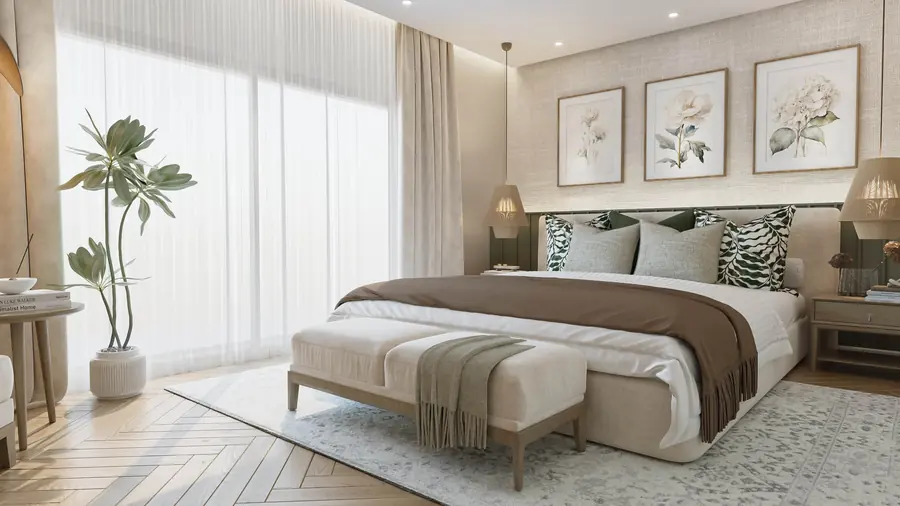 Villa Samara, master suite